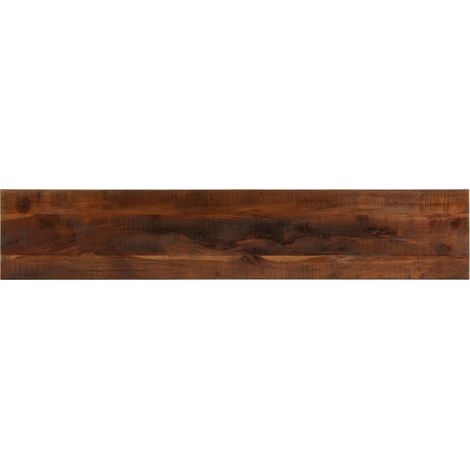 Tischplatte 180x40x2,5 cm Rechteckig Altholz Massiv