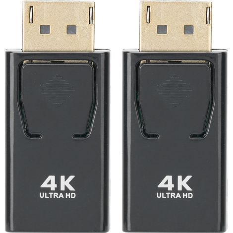 Adaptateur DisplayPort Mâle vers HDMI Femelle 4Kx2K pour PC et Téléviseurs HD (1/5)