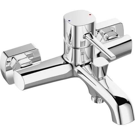 POLA Wandarmatur für Badewanne aus Chrom