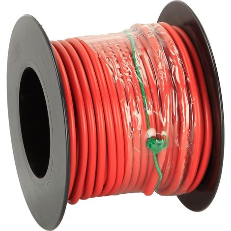 Cable Alimentation 2.50mm2 Rouge 10m