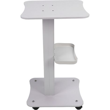Chariot de Salon Roulant 3 Étagères, Charge Maximale 50kg, Bois, Roulettes Pivotantes, Rangement Gain de Place pour Tatouage, Beauté, Esthétique (1/5)