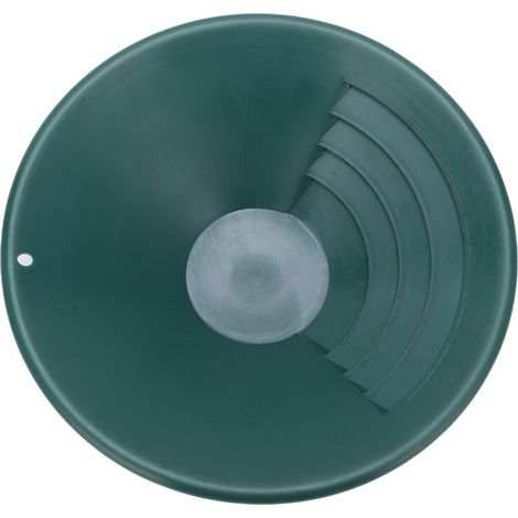 Poêle à panoramique dorée de 260 mm, classificateur de tamisage en ABS, accessoire de plateau de tamis de lavage, vert (1/5)
