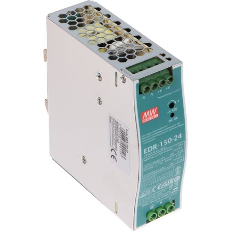 Fuente de alimentación conmutada Mean Well EDR-150-24