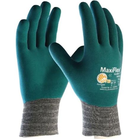 Atg MAXIFLEX Comfort guanti di protezione grigi/turchesi