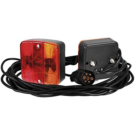 SPOTLIGHT - KIT DE SIGNALISATION, FEU DE REMORQUE - KIT FEU DE SIGNALISATION ARRIÈRE - DISTANCE ENTRE FEUX : 1.5M - ALIMENTATION