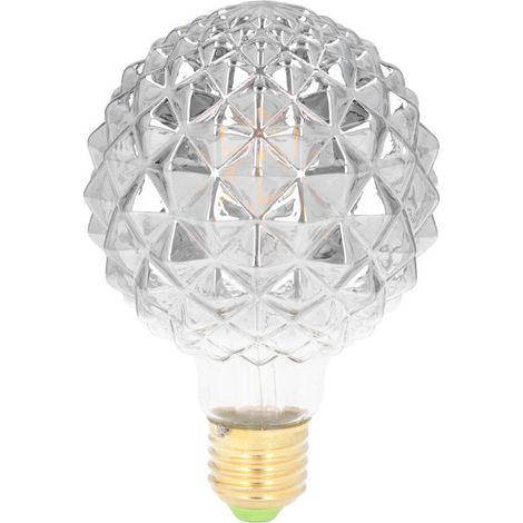 Jeffergarden Ampoule Vintage G95 4W, lumière chaude 2700K, aspect ananas, ampoule à Filament pour salon et salle à manger, 220V (1/5)