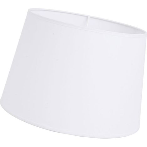 Abat-jour tambour blanc hauteur 24 cm (1/4)