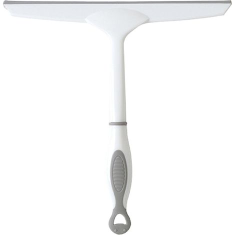 2 pièces raclette de Douche pour Portes en Verre fenêtre de Voiture Pare-Brise Miroir nettoyant raclette d'essuie-Glace Outil avec Crochet (1/5)