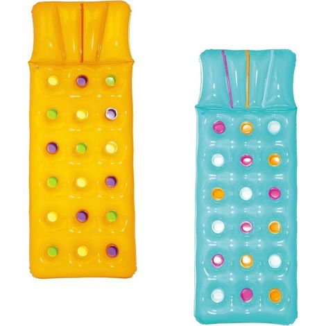 Lot de 2 matelas gonflables Bestway à 18 poches pour piscine