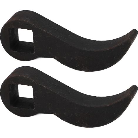 Crowbar Adapter Head Stainless Steel 3/8 Inch Pry Bar Rachet Wrench Adaptor Head for Home (1/4)