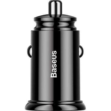 Base in plastica circolare Universale Accendisigari nero Carica veloce all'aperto (1/5)
