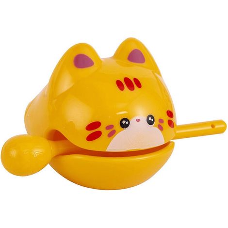 Cartoon Chat En bois Poisson Jouet - avec Mallet Meditation - pour Soulagement du stress Cadeau d'anniversaire (1/5)