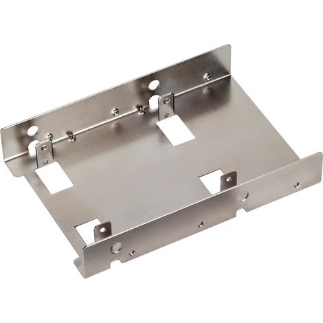 SilverStone SST-SDP08 - adattatore 3.5" a 2x 2.5" SSD/HDD Hard Drive Holder (1/2)