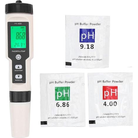 Tragbarer Wasserqualitätsmonitor-Teststift 4 in 1 pH-, ORP-, H2- und Temperaturtester YY-400