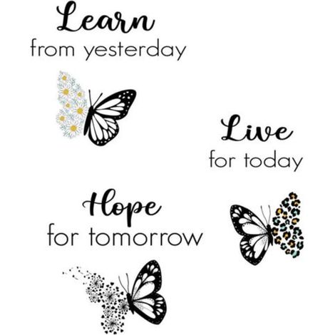 Décor mural papillon avec citation inspirante « Levande Skratt Kärlek », autocollant de décoration pour mur, stickers adhésifs pour salon et chambre, art mural moderne avec papillons décoratifs. (1/5)