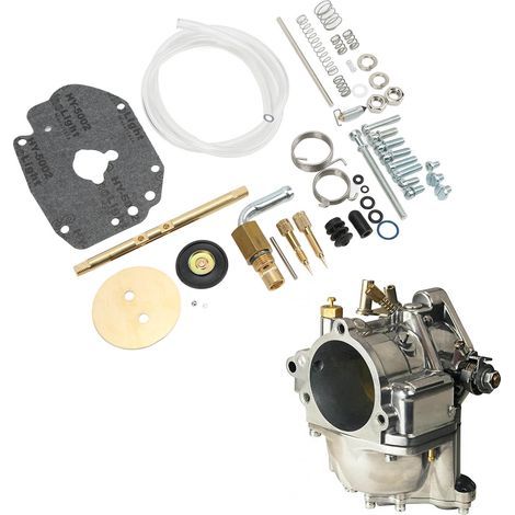 45-piece carburetor repair kit 11-2923 for SS Master Super E, complete replacement set (1/5)