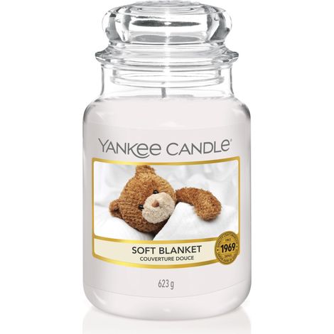 bougie parfumée Couverture douce  Format jarre  Bougie longue durée jusqu’à 150 heures de combustion  Cadeaux parfaits pour les femmes (1/5)