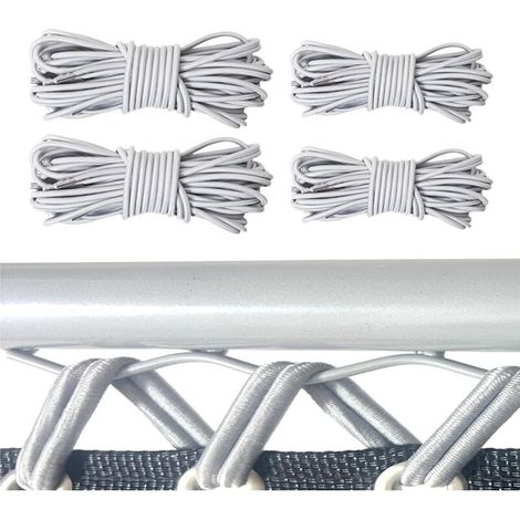 Corda elastica di ricambio da 4 pezzi, adatta per sedie a sdraio da giardino, poltrone da giardino, sedie a sdraio da giardino, sedie da spiaggia da patio e altre sedie. (1/4)