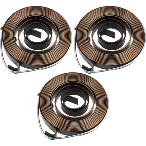 3 Ressorts de Broche de Perceuse à Colonne en Acier Inoxydable de 1540mm pour Aspirateur 49x8x0,8mm (1/5)