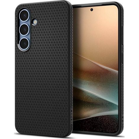 Funda Spigen Liquid Air negra mate para Samsung Galaxy S25 Plus (1/5)