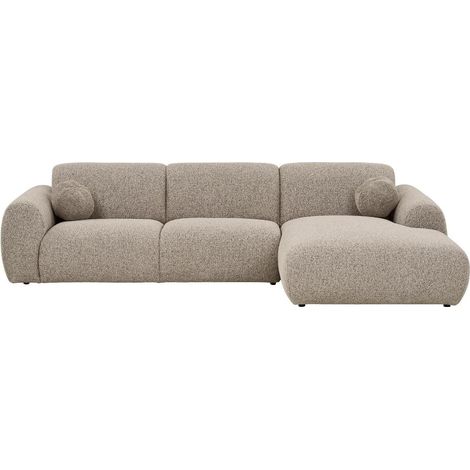 Astrid Sofa rechtsausgerichtet inkl. 2 Zierkissen steingrau. (1/5)