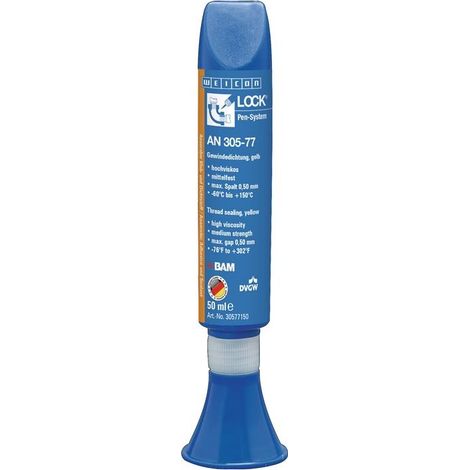 Joint d'étanchéité pour filetage WEICONLOCK® AN 305-77 mf.hv.jaune 50 ml Pen (1/6)