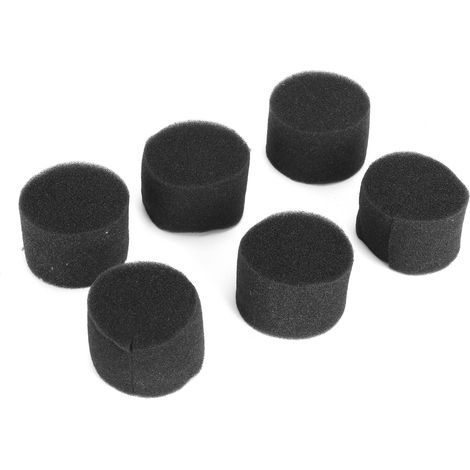Lot de 100 éponges hydroponiques noires de 45 mm x 30 mm pour la culture de semis. (1/5)