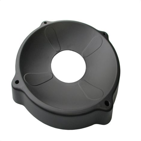 1 Base pour ballon de yoga, plastique robuste, diamètre 49 cm, noir, pour bureau et fitness (1/5)