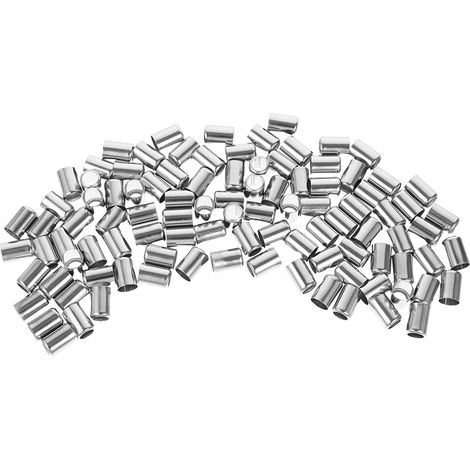 200 Pièces de Sertisseurs en Acier Inoxydable pour Tuyaux Haute Pression de 13 Mm, Kit Complet de Réparation pour Flexibles D'air et Tuyaux de Torche Acétylène, pour Maintenance (1/5)