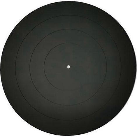 MAYRECORDS Plattentellermatte aus audiophilem Silikonkautschuk, universell für alle LP (B) Vinyl-Plattenspieler. (1/5)
