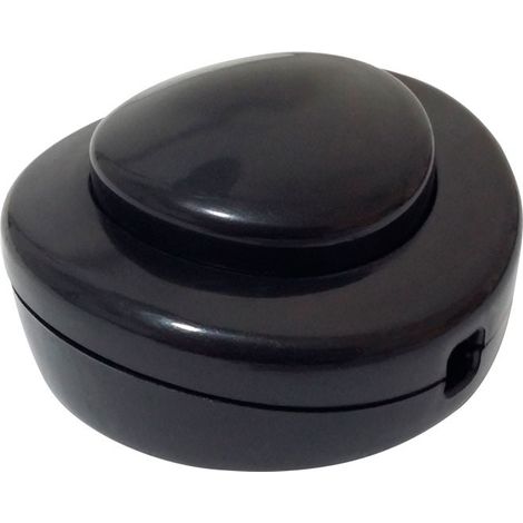 Interruptor Electricidad 65X65X31 2A-250V De Pie Pvc Negro Famat (1/2)