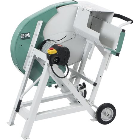Fartools – Scie à bûches électrique 2600W – Capacité de coupe Ø=190mm – Moteur monophasé 230V – Vitesse 2800tr/min – Châssis avec roues de transport