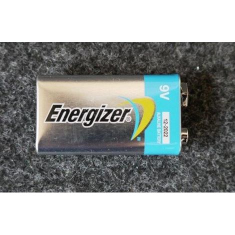 Pile alcaline advanced 9V 6LR61 Max Plus 9V (à l'unité) validité 12-2022 Energizer (1/2)
