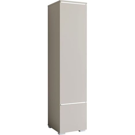 Étagère Mirfivo 108, Cachemire, Stratifié, 132x30x33cm, Le nombre de portes: 0, Nombre de tiroirs: 0, LED: Disponible (1/5)