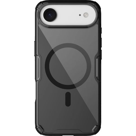 Custodia magnetica Nillkin Nature TPU Pro compatibile con MagSafe per iPhone 17 Air - Nero traslucido (1/5)