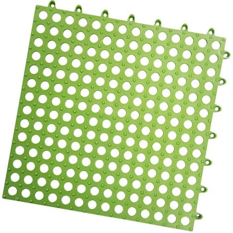 Tapis de repos pour lapin avec trou, lavable et durable, 30 x 30 cm, pour chatons et chiots, anti-fuite d'eau, pour cage de petits animaux.-green (1/5)