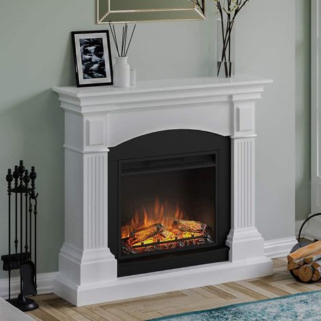 CHIMENEA ELECTRICA TAGU MAGNA BLANCA (1/5)
