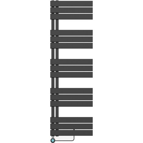 Elektrischer Badheizkörper Paneel Anschluss links schwarz 1600x500 (HxB) 755W Elektrischer Badheizkörper Paneel Anschluss links schwarz 1600x500 (HxB) 755W (1/3)