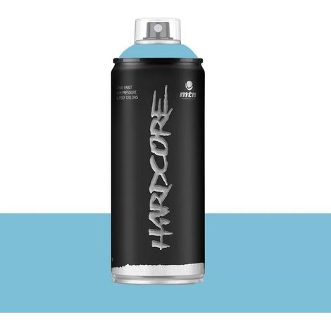 Bombe de peinture aérosol MTN Hardcore Bleu arctique (RV-29) 0,4 L (1/2)