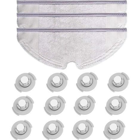 Accesorios para aspiradoras Xiaomi Stone S5 Max, S6 MaxV, S6 Pure y T6 (3 paños, 12 cartuchos de agua) (1/5)