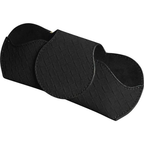Porte, pare-brise en verre, pare-soleil de voiture, cuir avec fermeture magnétique dissimulée, accessoires automobiles rouges (1/4)