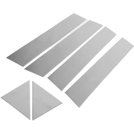 Moulures chromées de montant de vitre de porte en acier inoxydable 304, pièces de rechange pour Chrysler 300 300c 2005‑2010 (1/5)
