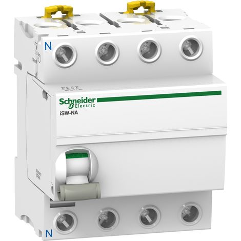 Interruptor-seccionador modular 80A 4P iSW-NA (posibilidad de activación) A9S70780