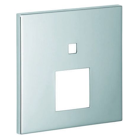 Roseta cuadrada Grohe 48431 para EHM-FMS con 2 desviadores cromados