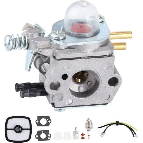 Carburateur pour taille-haie Echo HC1500 – Kit de mise au point avec 10 accessoires – Aluminium durable – Installation facile - C1U-K51