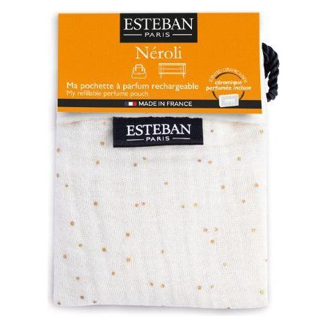 Esteban - Pochette Ecru à parfum Néroli