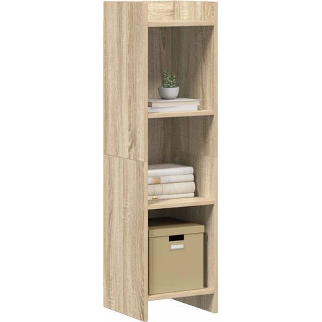 Libreria Armadio per Libri Rovere Sonoma 30 x 30 x 111 cm Legno ingegnerizzato (1/5)