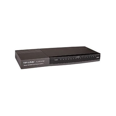 TP-Link TL-SF1016D Non gestito Fast Ethernet (10/100) Nero (1/10)