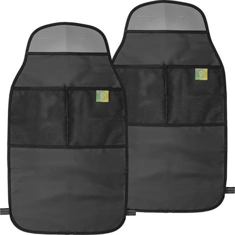 Protection de dossier de siège auto haut de gamme (lot de 2), protection de dossier WP, protection de siège universelle (1/5)