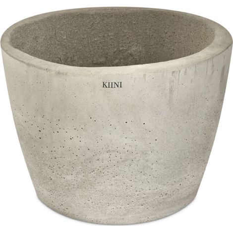KIINI Beton-Outdoor-Topfblumen-Blumenständer für den Innenbereich - Garten XXL Grau (1/3)